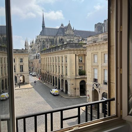 Royal Home, Hypercentre Reims Avec Vue Cathedrale Eksteriør bilde